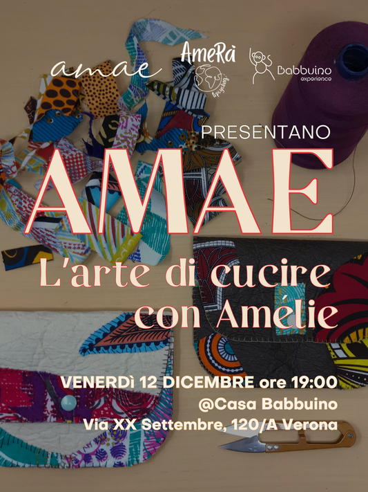L'ARTE DI CUCIRE | 12 dicembre h. 19:00 @CASA BABBUINO VERONA