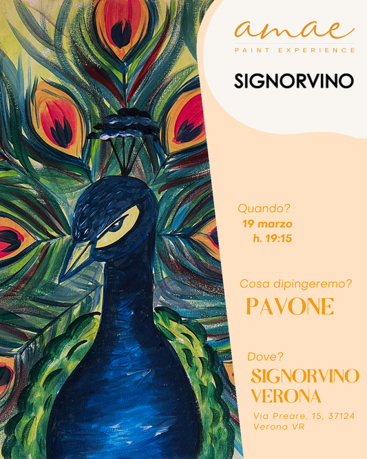 PAVONE | 19 marzo h 19:15 @SIGNORVINO Verona VR