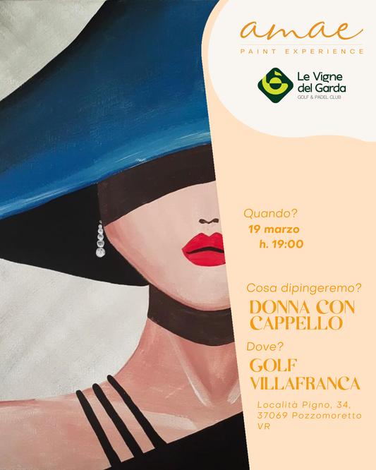 DONNA CON CAPPELLO | 19 marzo h 19:00 @GOLF Villafranca di Verona VR