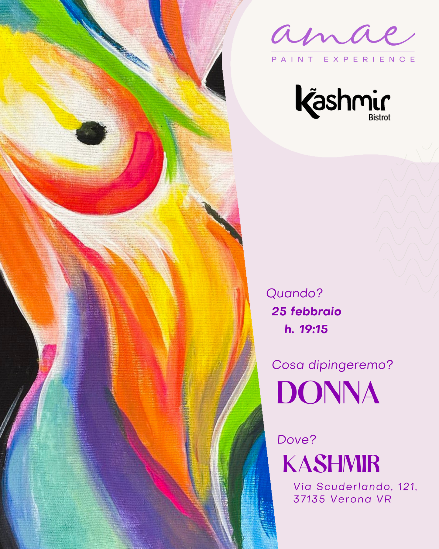 DONNA | 25 febbraio h 19:15 @KASHMIR Verona VR