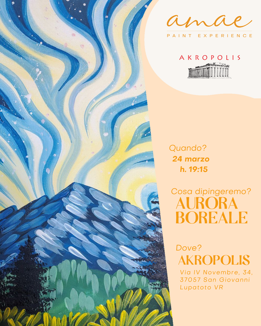 AURORA BOREALE | 24 marzo h 19:15 @AKROPOLIS San Giovanni Lupatoto VR