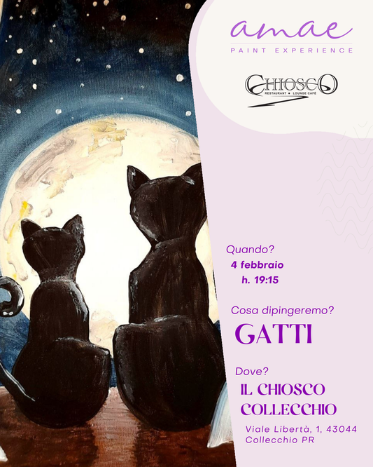 GATTI | 4 febbraio h 19:15 @IL CHIOSCO Collecchio PR