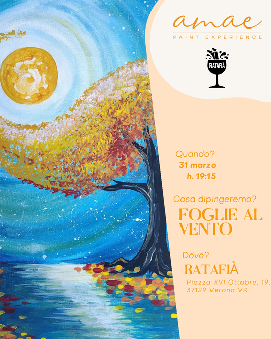 FOGLIE AL VENTO | 31 marzo h 19:15 @RATAFIÀ Verona VR