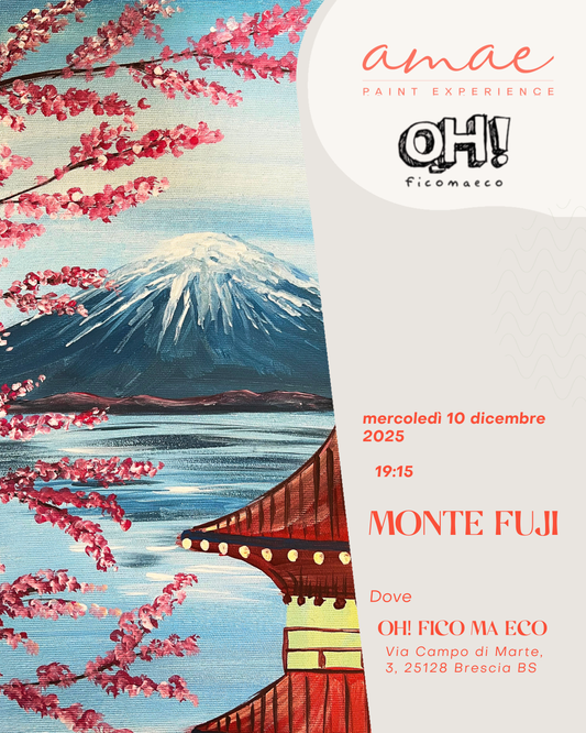 MONTE FUJI | 10 dicembre 2025 h 19:15 @OH FICO MA ECO BRESCIA
