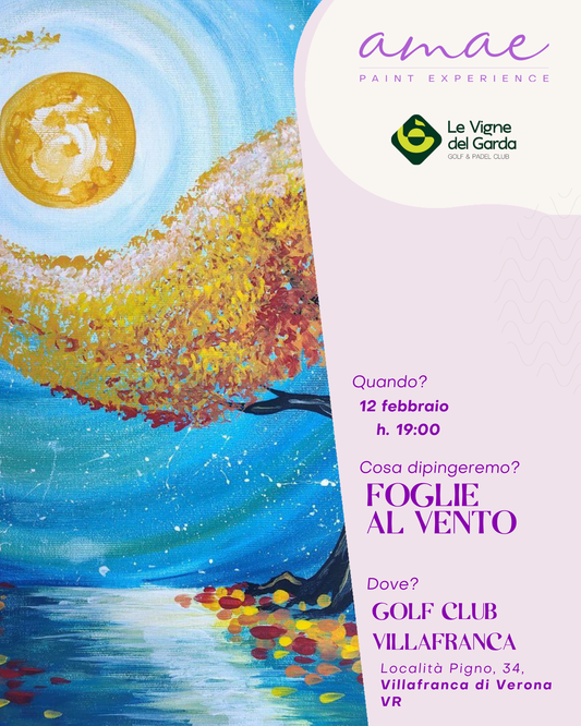 FOGLIE AL VENTO | 12 febbraio h 19:00 @GOLF VILLAFRANCA Villafranca VR