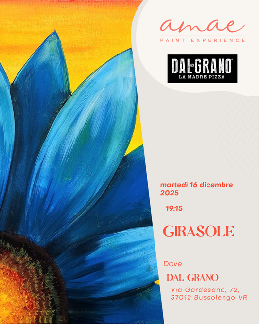 GIRASOLE | 16 dicembre 2025 h 19:15 @DAL GRANO BUSSOLENGO (VR)
