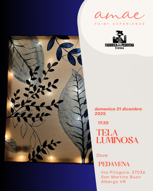 TELA LUMINOSA | 21 dicembre 2025 h 17:30 @PEDAVENA SAN MARTINO B.ALBERGO (VR)