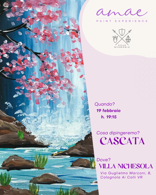 CASCATA | 19 febbraio h 19:15 @VILLA NICHESOLA Colognola Ai Colli VR
