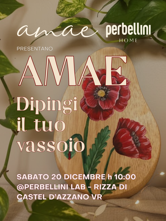VASSOIO IN LEGNO | 20 dicembre h 10:00 @PERBELLINI HOME RIZZA DI CASTEL D'AZZANO VR