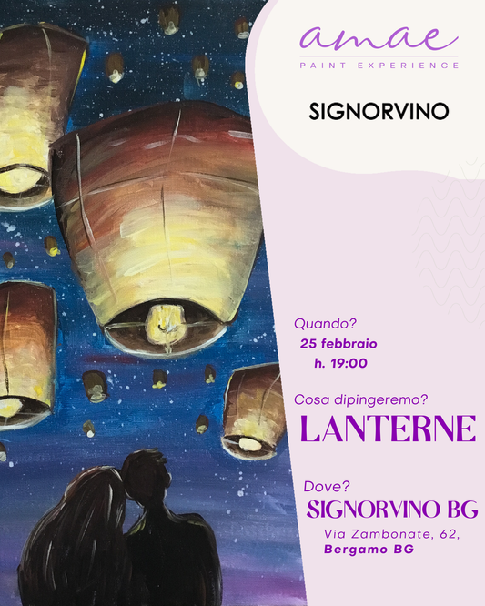 LE LANTERNE | 25 febbraio h 19:00 @SIGNORVINO BERGAMO BG