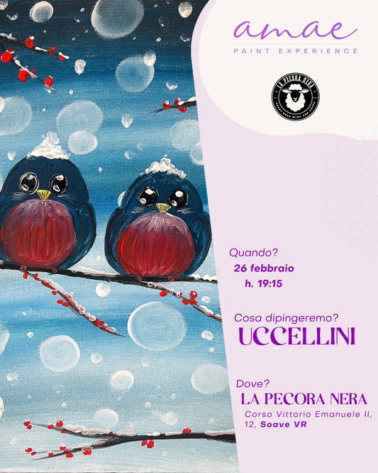 UCCELLINI SUL RAMO | 26 febbraio h 19:15 @LA PECORA NERA Soave VR
