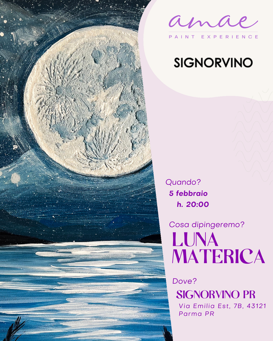 LUNA (MATERICA) | 5 febbraio h 20:00 @SIGNORVINO PARMA Parma PR