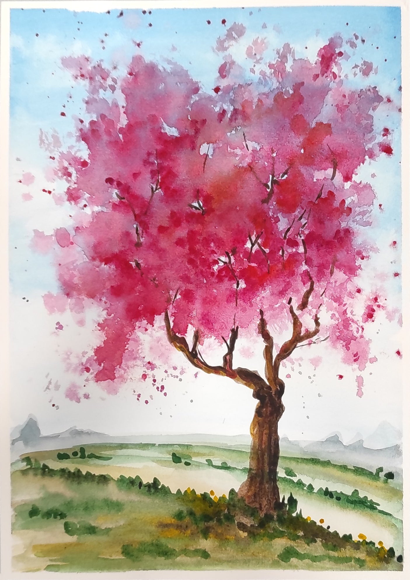 ALBERO ACQUARELLO